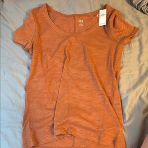 GAP Orange Relaxed Short Sleeve T-Shirt